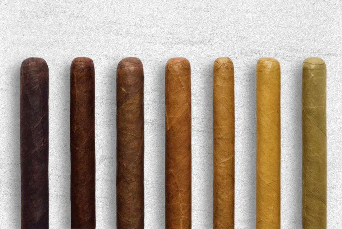 From Green to Dark Brown: The Colors of Cigars