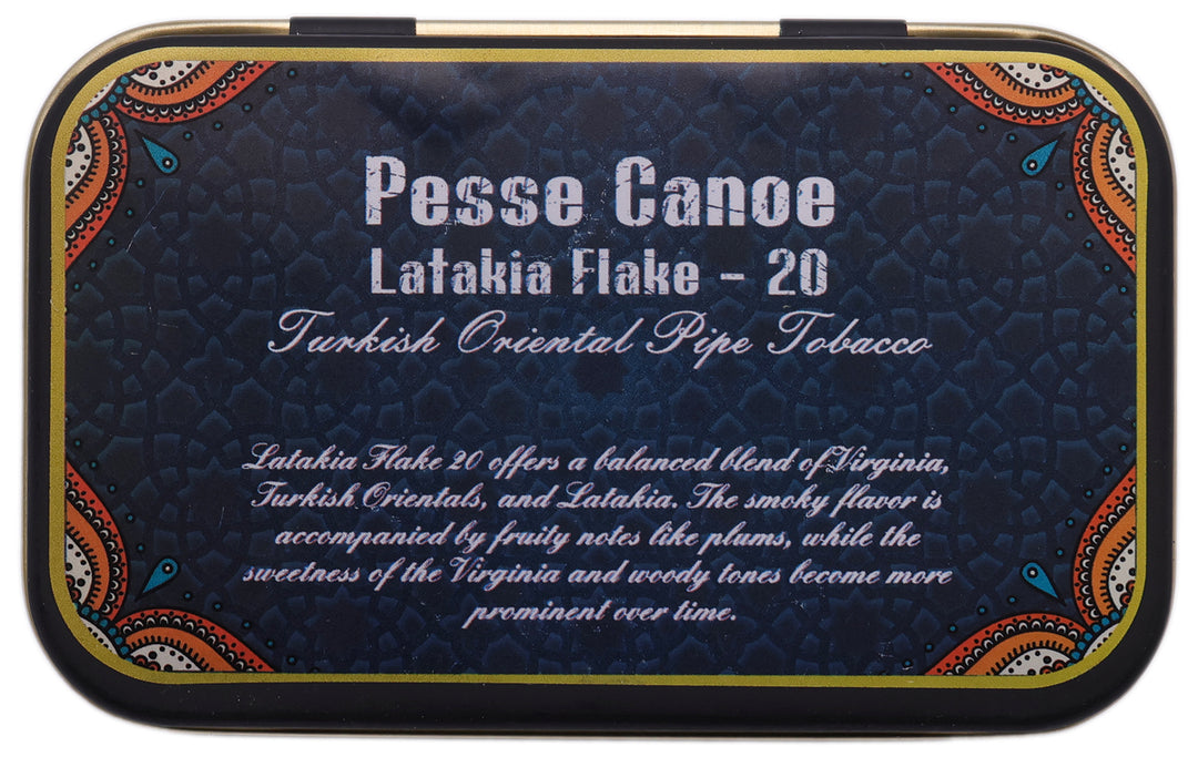 Gladora Pesse Canoe Latakia Flake 20