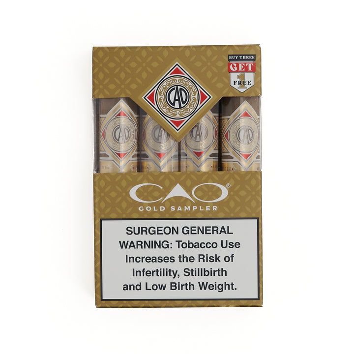 CAO Gold 4 Cigar Sampler