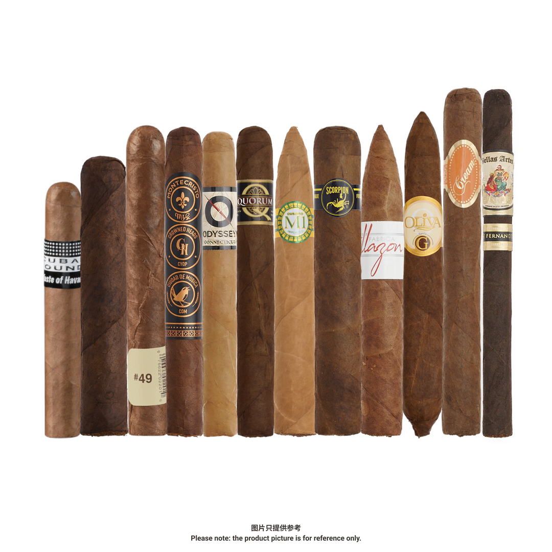 70Cigars 12ct Sampler of All Sizes for Newbies #7