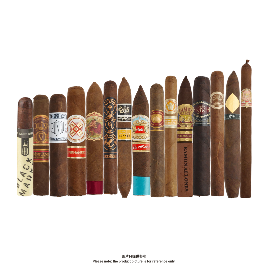 70Cigars Aficionado's Collection 15ct Sampler of All Sizes #5