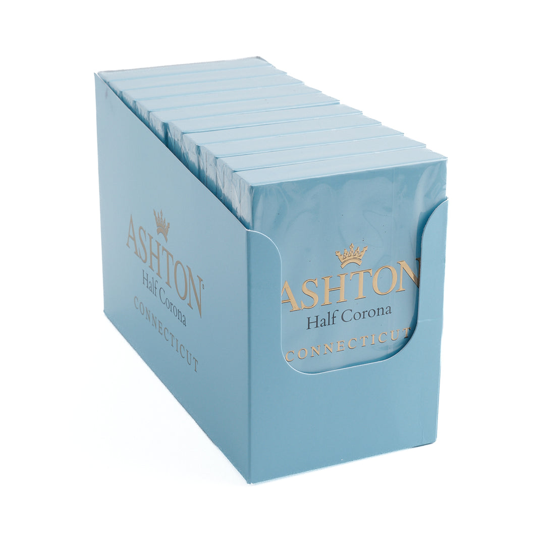 Ashton Small Cigars Connecticut Half Corona