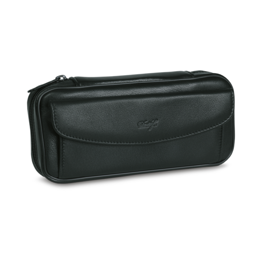 Davidoff 2 Pipes Leather Case