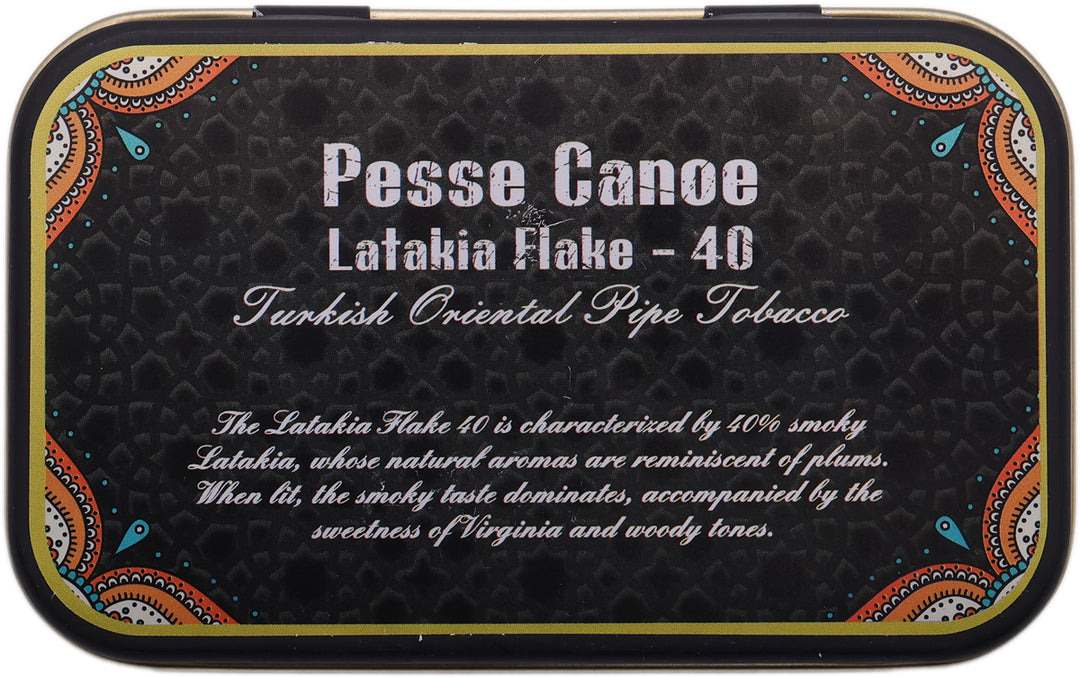Gladora Pesse Canoe Latakia Flake 40