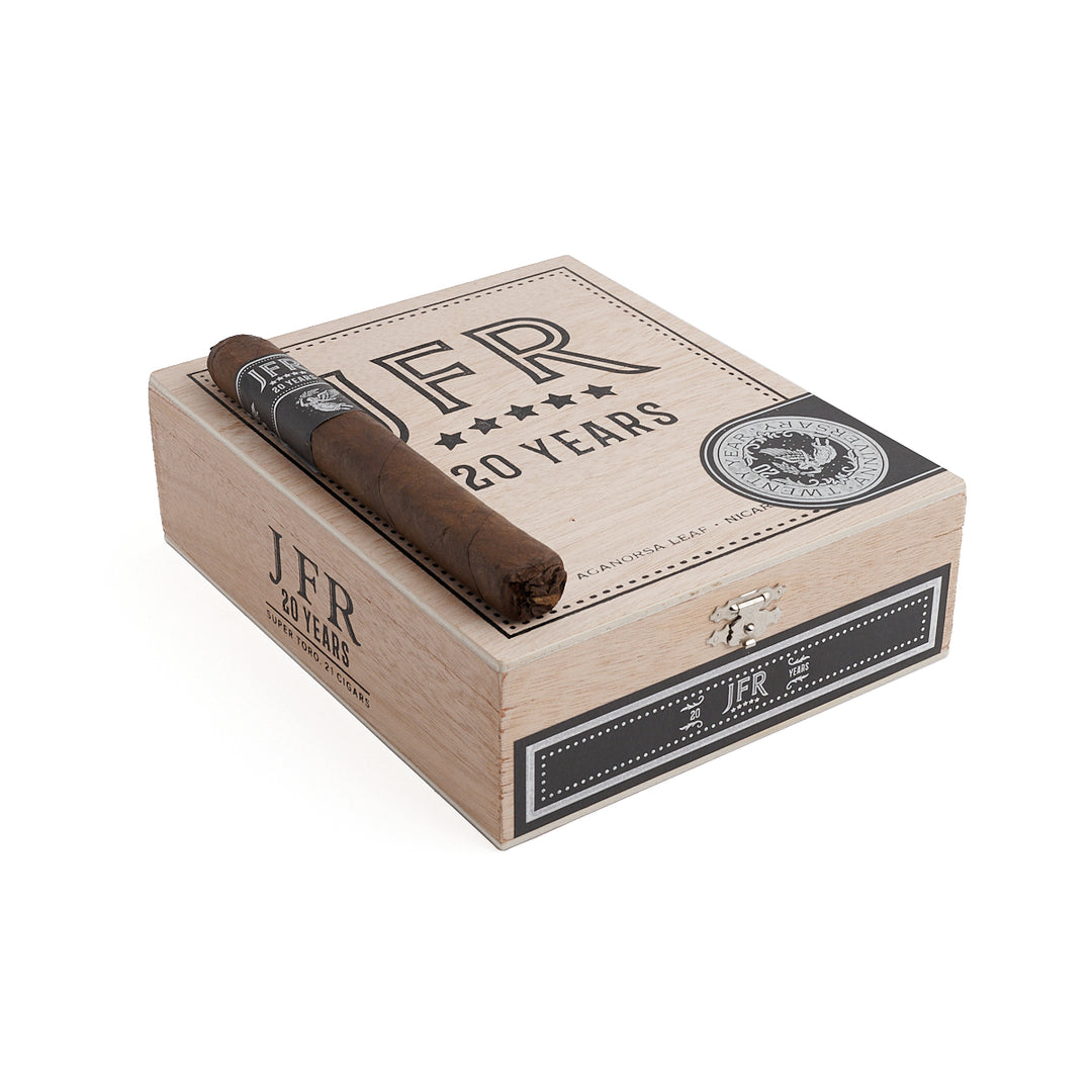 JFR 20th Anniversary Maduro Box Pressed Super Toro
