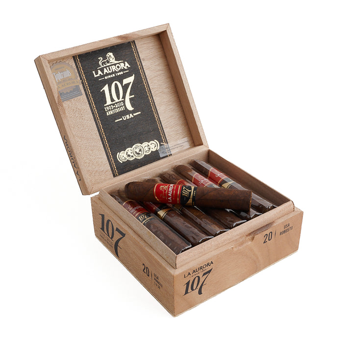 La Aurora 107 Maduro Robusto
