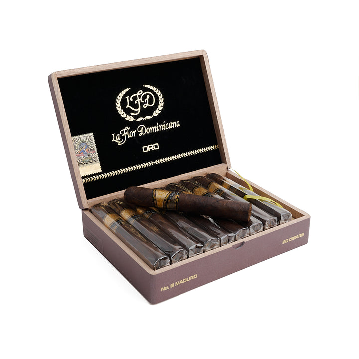 La Flor Dominicana Oro No. 6 Maduro
