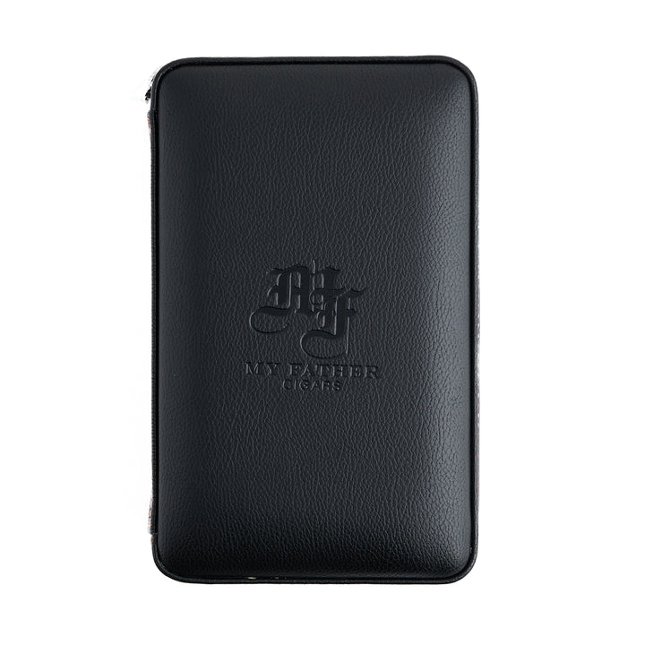 My Father Travel Humidor Black Leather