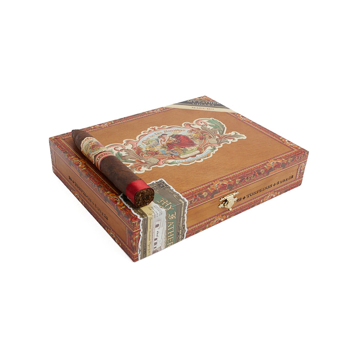 My father Flor de las Antillas Maduro Torpedo