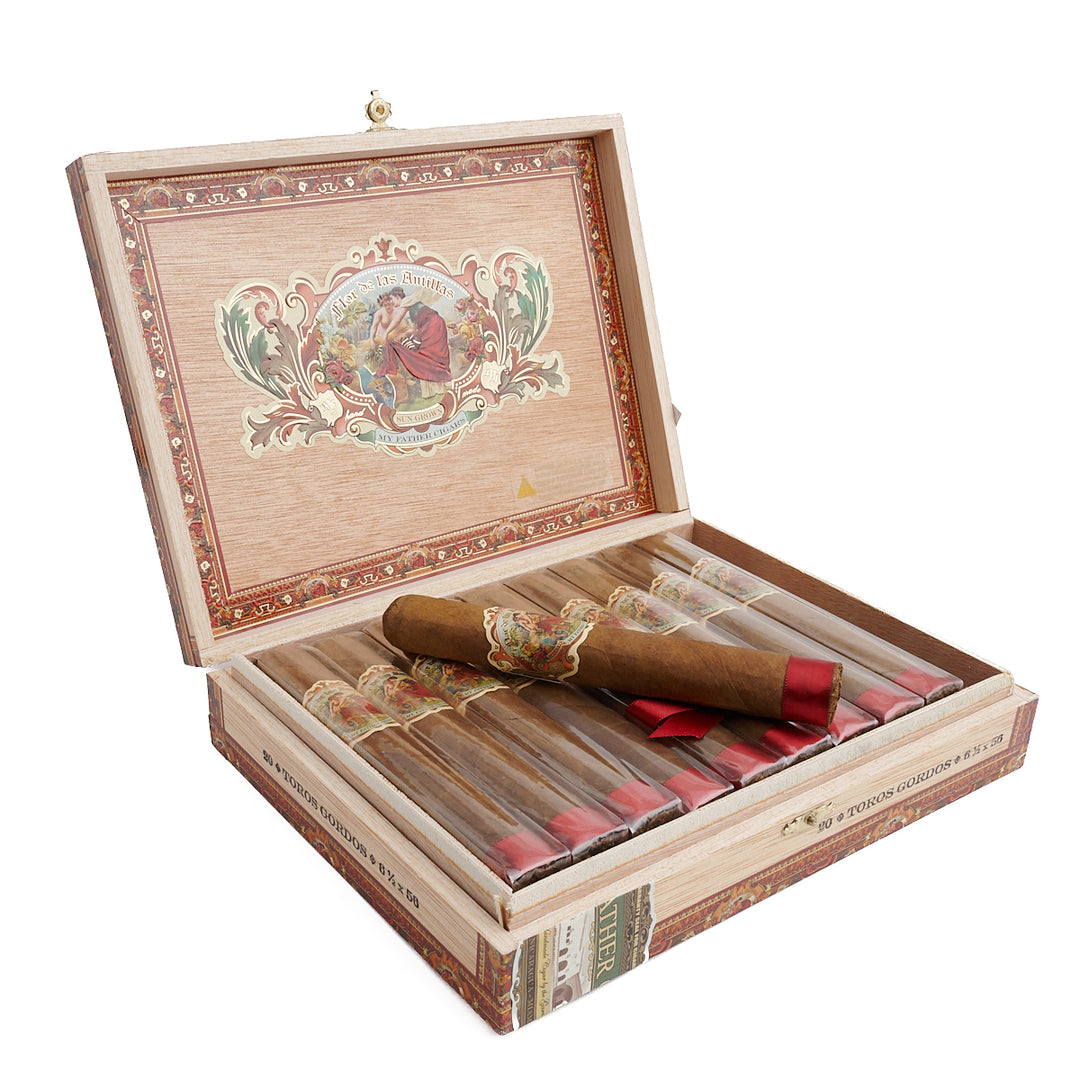 My father Flor de las Antillas Toro Gordo