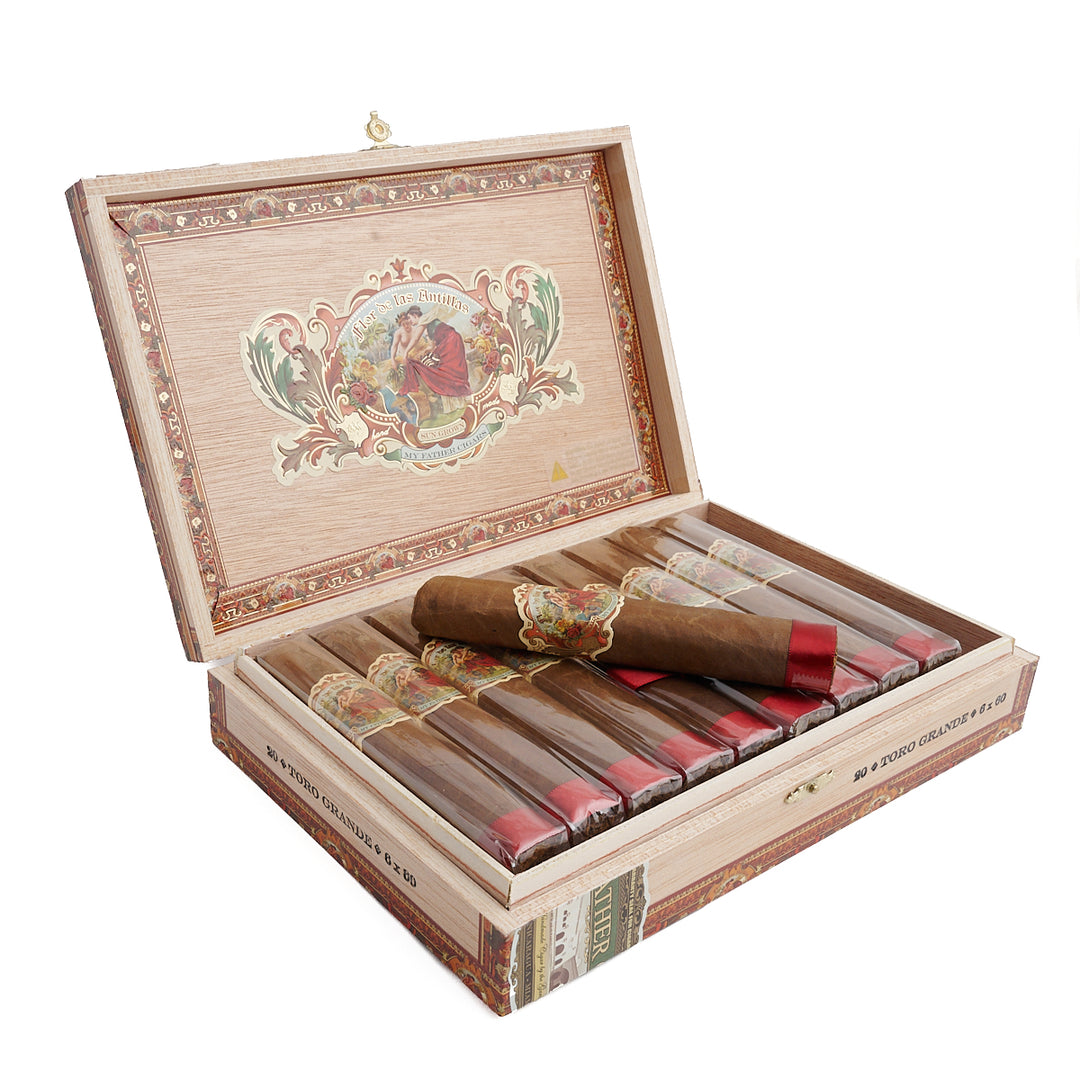 My father Flor de las Antillas Toro Grande