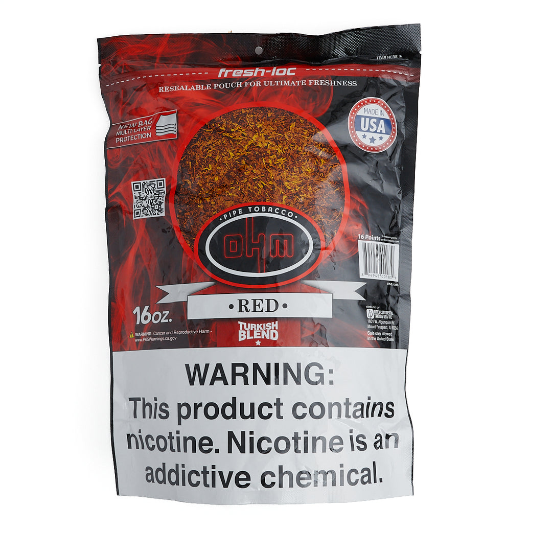 OHM Turkish Red Pipe Tobacco
