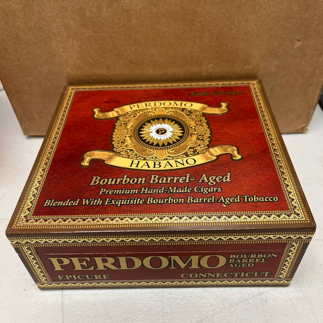 Perdomo Habano Bourbon Barrel Aged Connecticut Epicure Toro