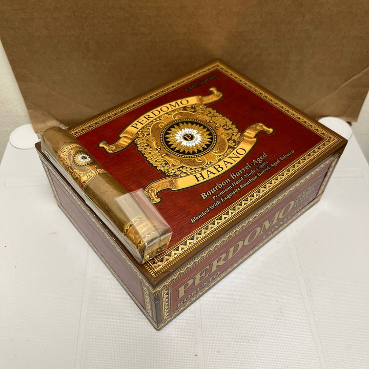Perdomo Habano Bourbon Barrel Aged Connecticut Robusto