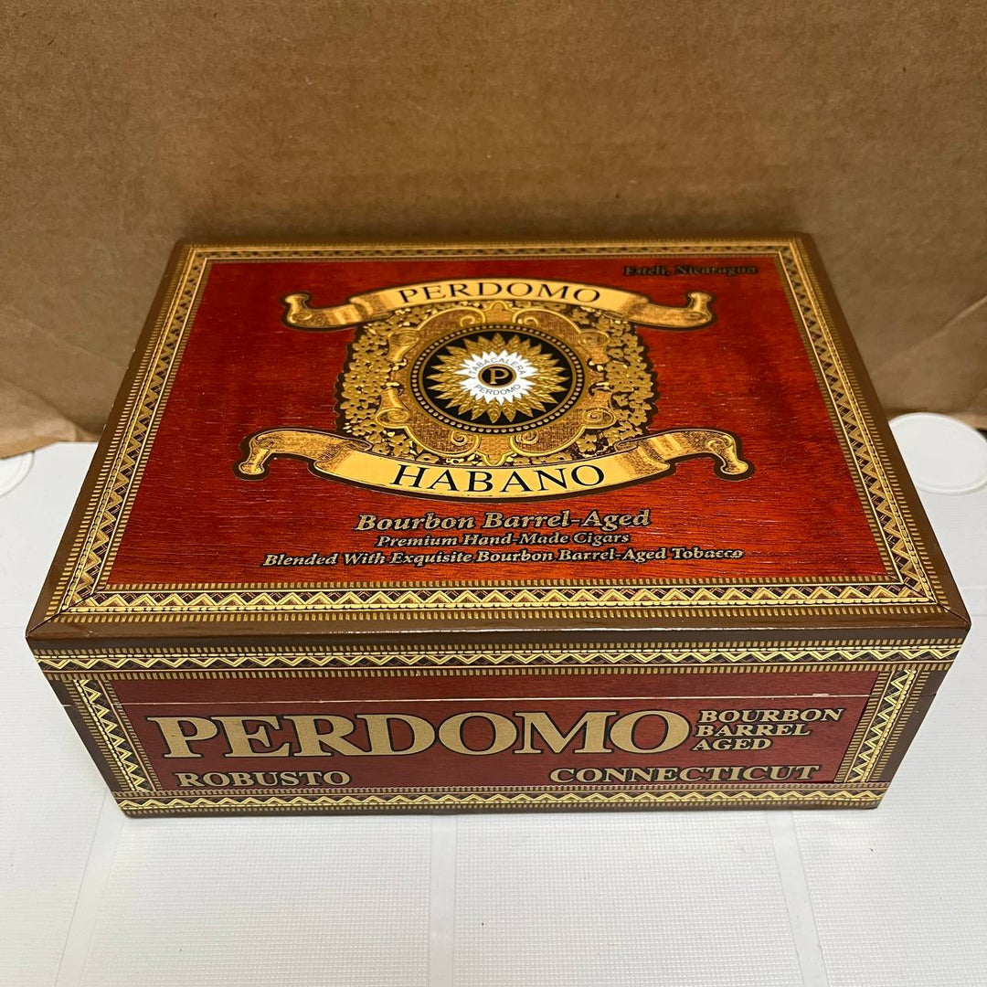 Perdomo Habano Bourbon Barrel Aged Connecticut Robusto