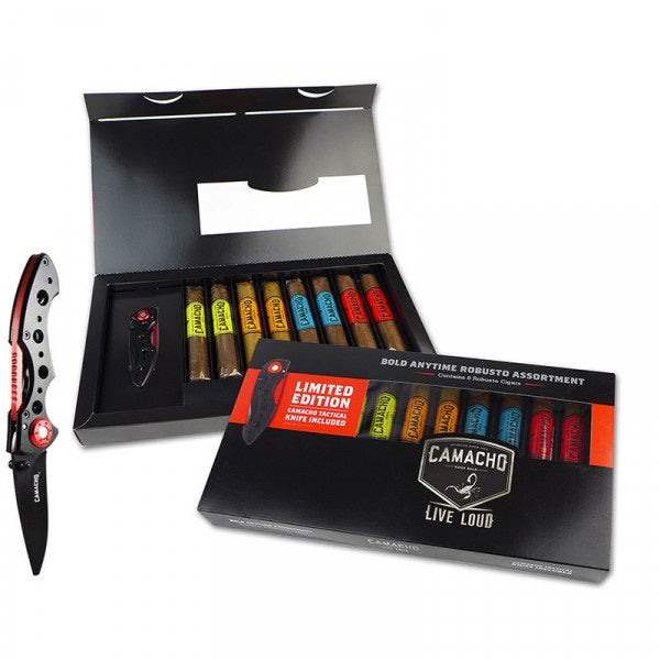 Sorry, Camacho Bold Anytime Robusto Assortment image not available now!