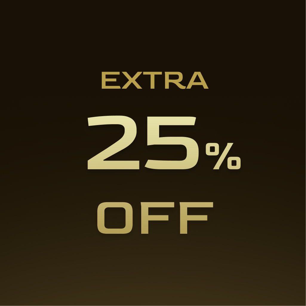 Black Friday extra 25% off