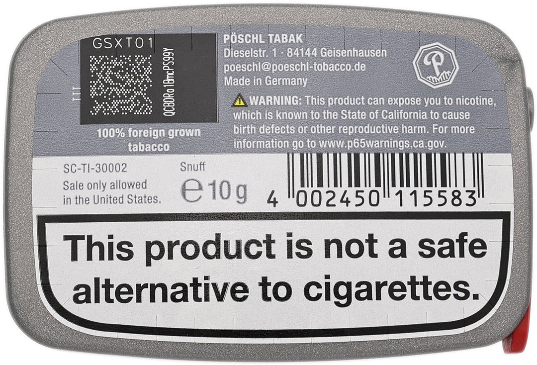 Gawith Hoggarth & Co. Nasal Snuff Cola 10g
