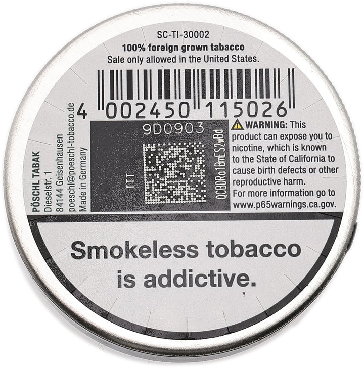 Ozona Nasal Snuff Spearmint 5g