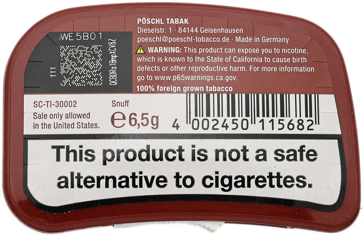 Packard's Club Nasal Snuff 6.5g
