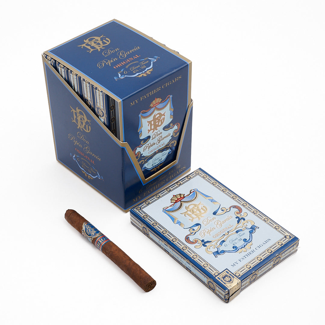 Mty Father Don Pepin Garcia 블루 라벨 Demi Tasse Cigarillo 36ct 케이스