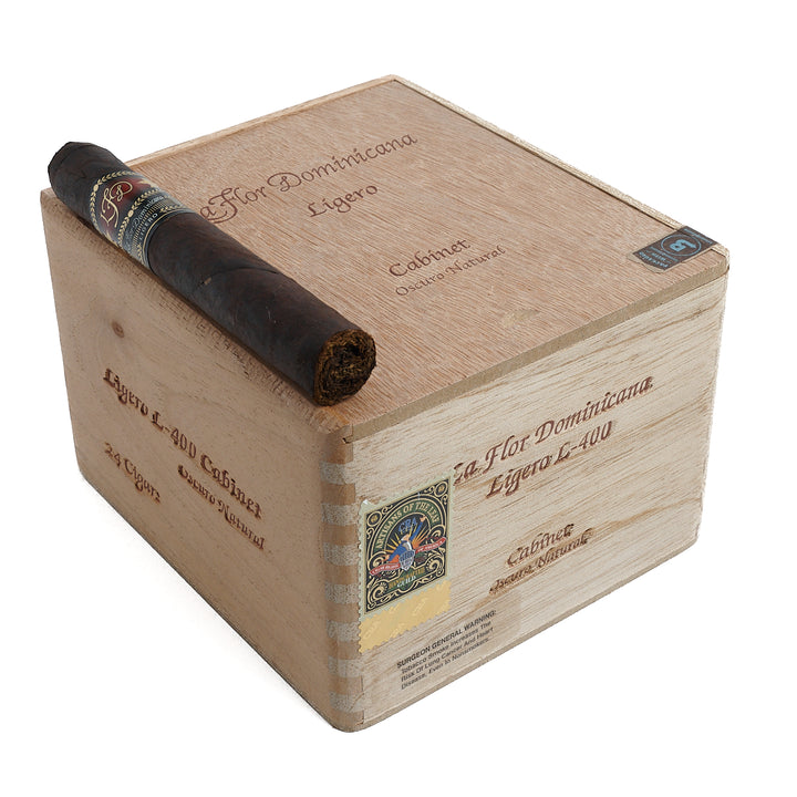 La Flor Dominicana Ligero 캐비닛 Oscuro L-400 Robusto