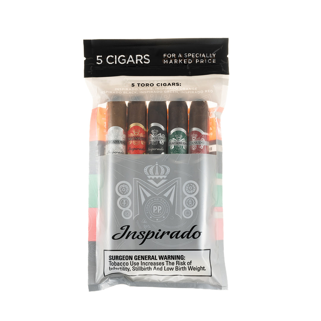 Macanudo Inspirado 5 Star Toro Sampler