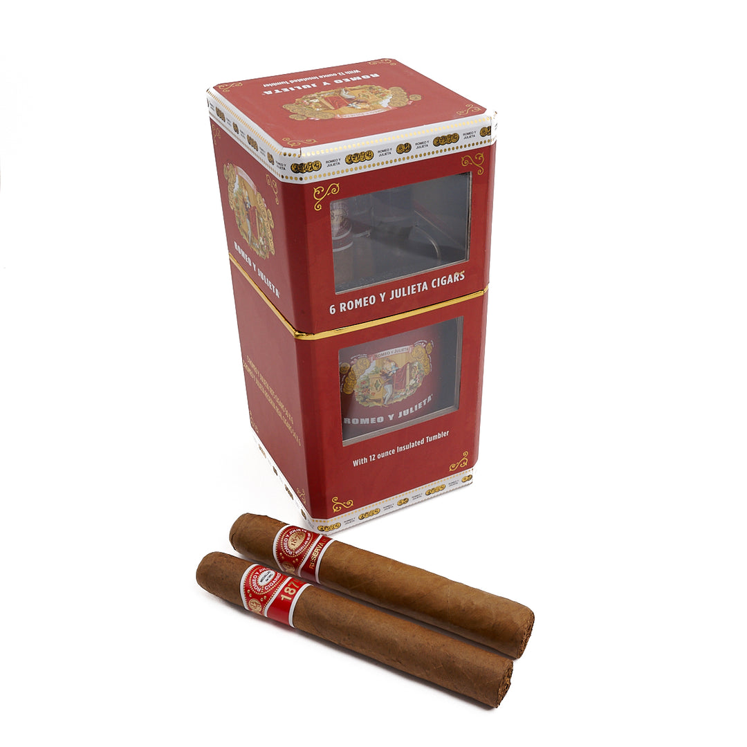 Romeo Y Julieta Cigar and Tumbler Gift Set