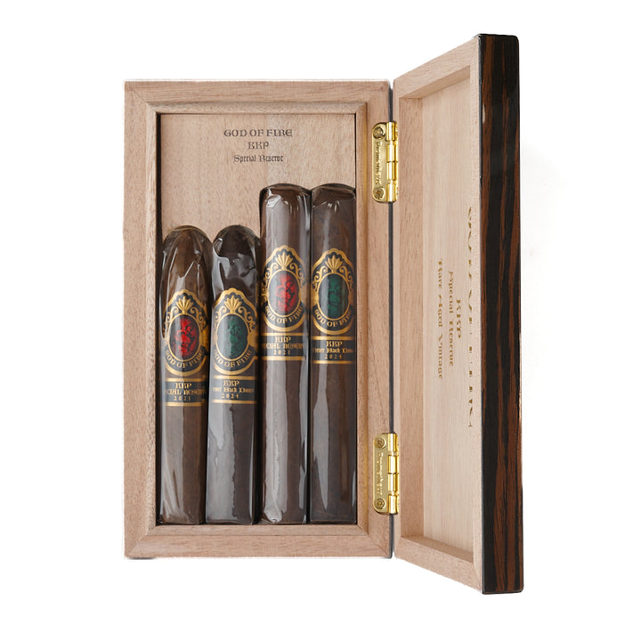 God of Fire KKP 4-Cigar Assortment