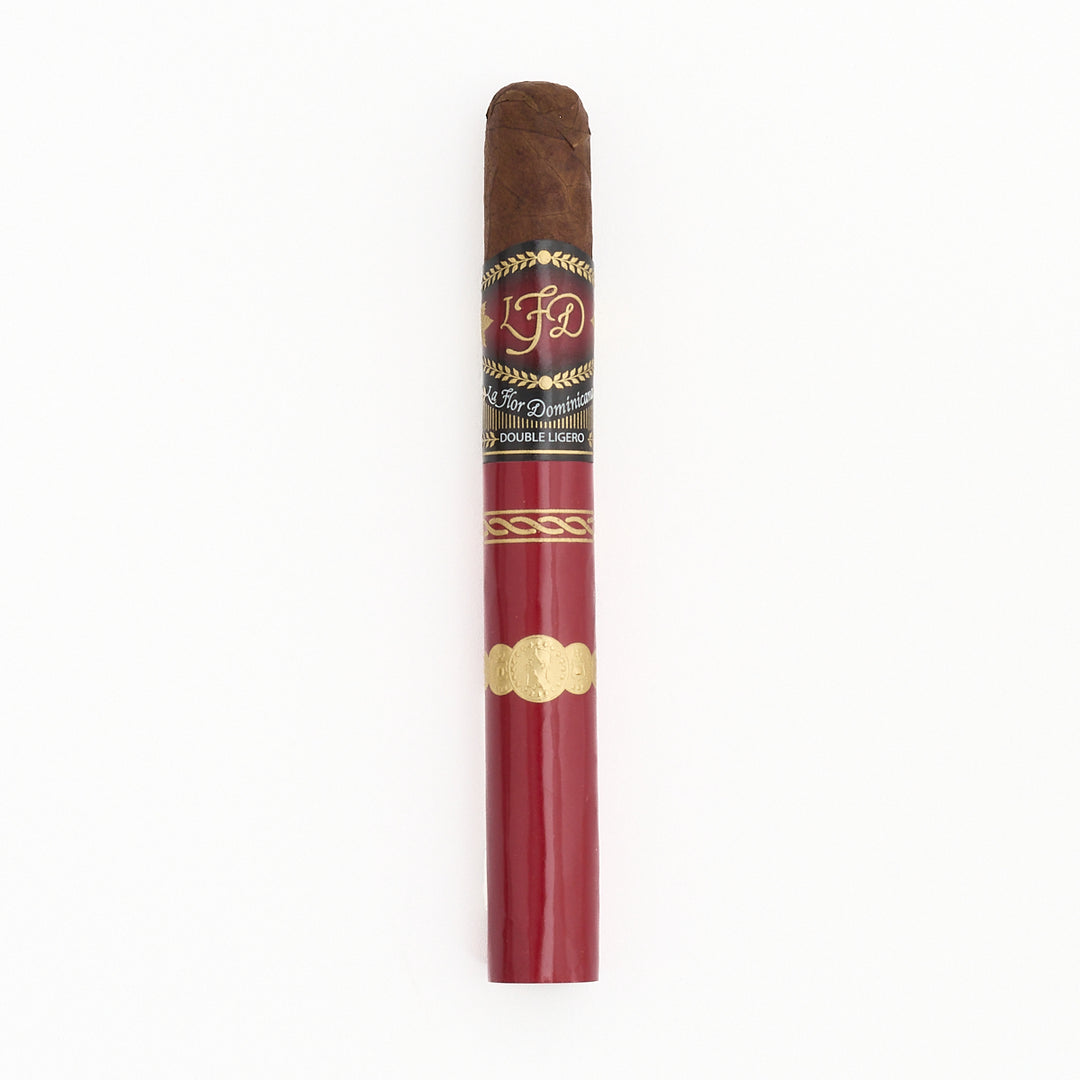 La Flor Dominicana Double Ligero Crystal Tubo Corona