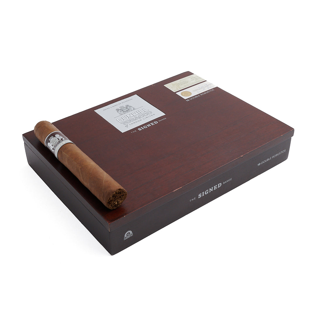 Dunhill Signed Range Double Robusto--Vintage