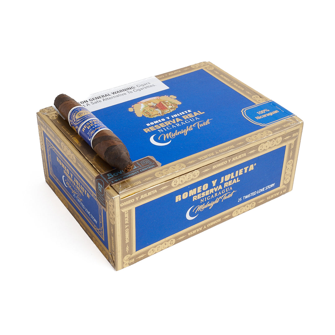 Romeo Y Julieta Reserva Real Nicaragua Midnight Twist Twisted Love Story