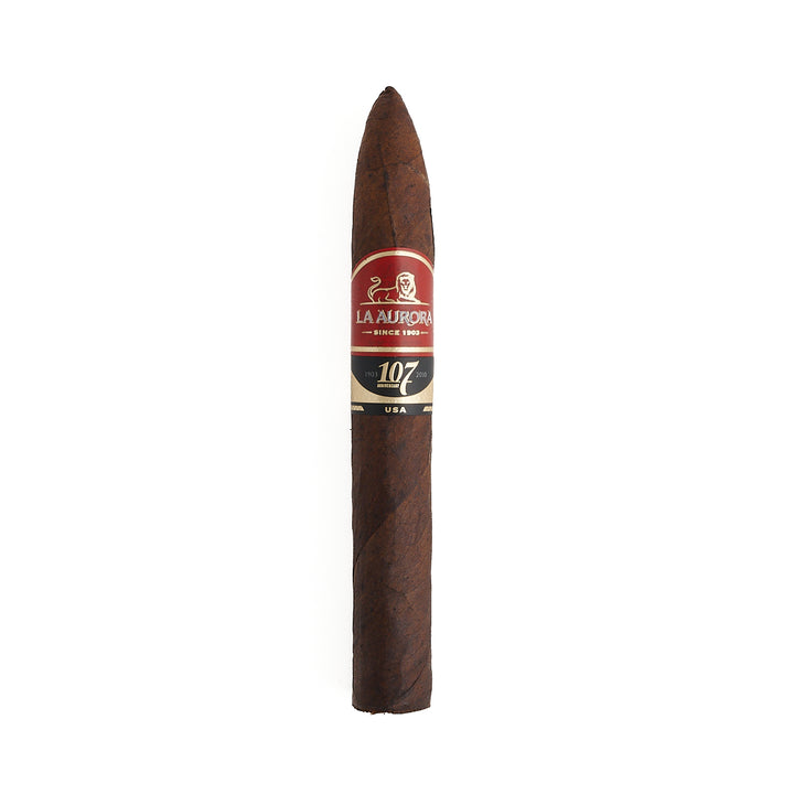 La Aurora 107 Maduro Belicoso