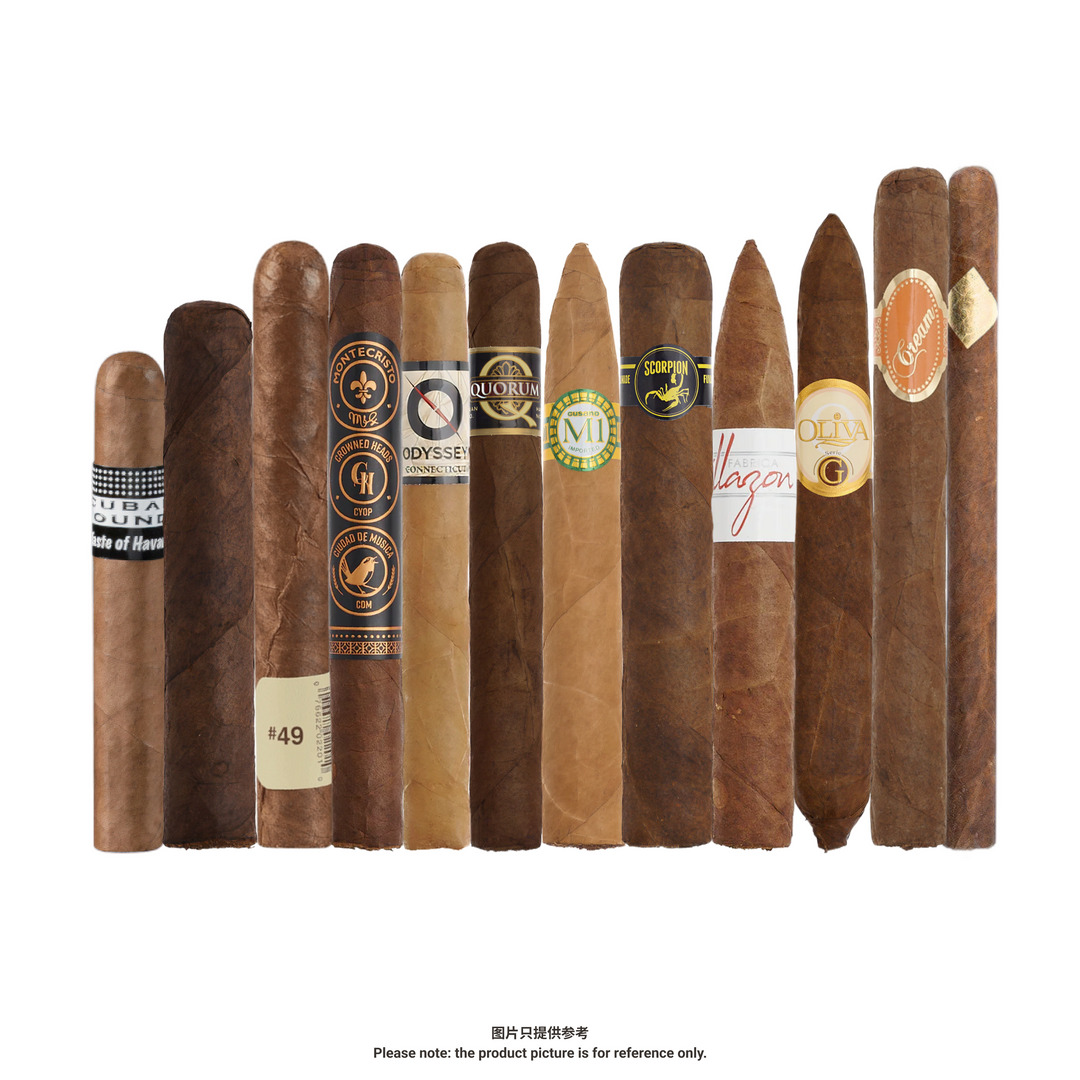 70Cigars 12ct Sampler of All Sizes for Newbies #6