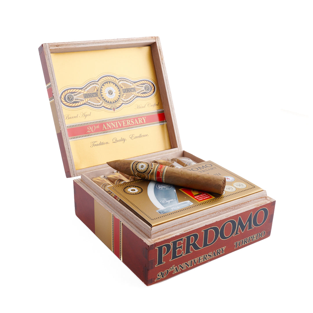 Perdomo 20th Anniversary Connecticut Torpedo