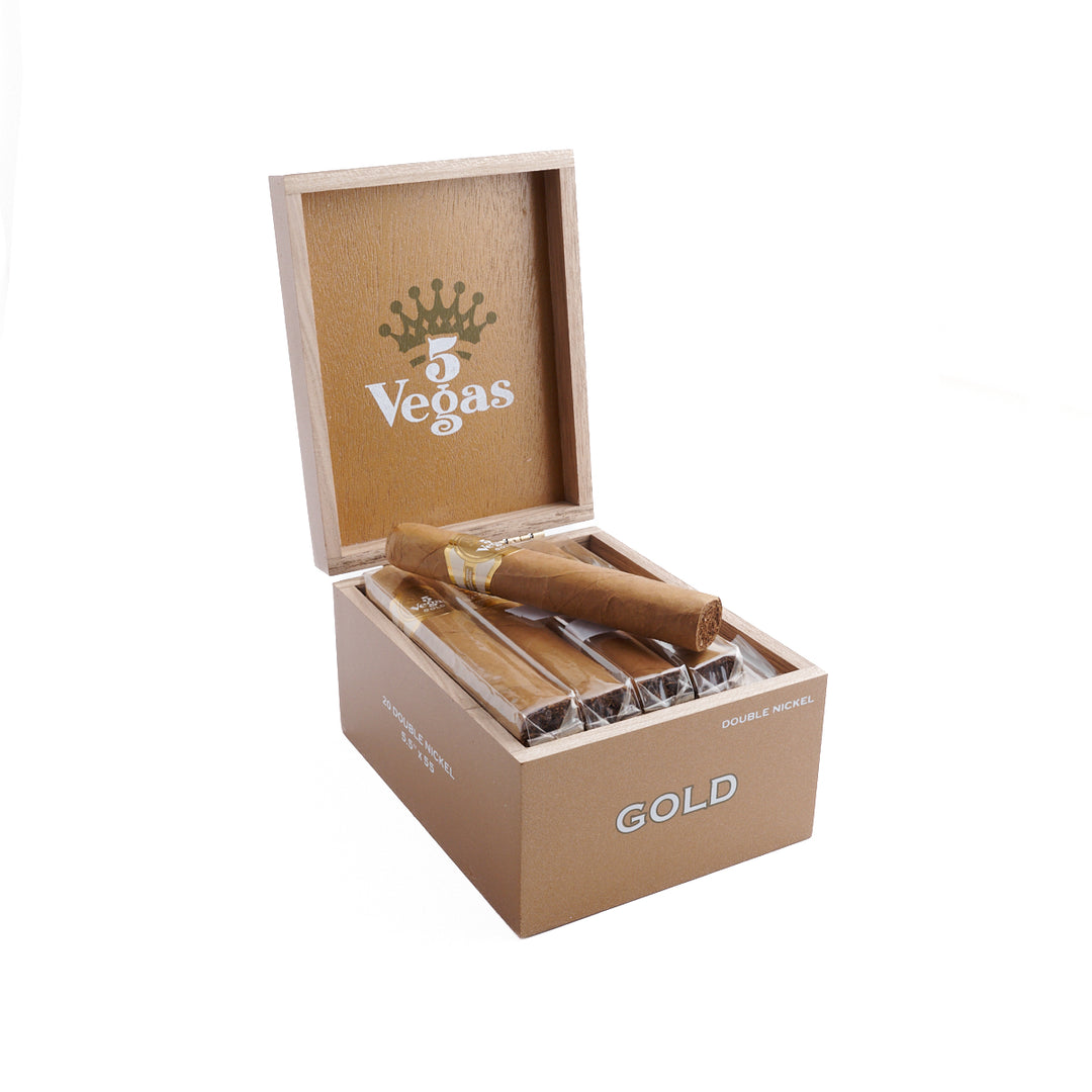 5 Vegas Gold Double Nickel Box-Pressed Toro