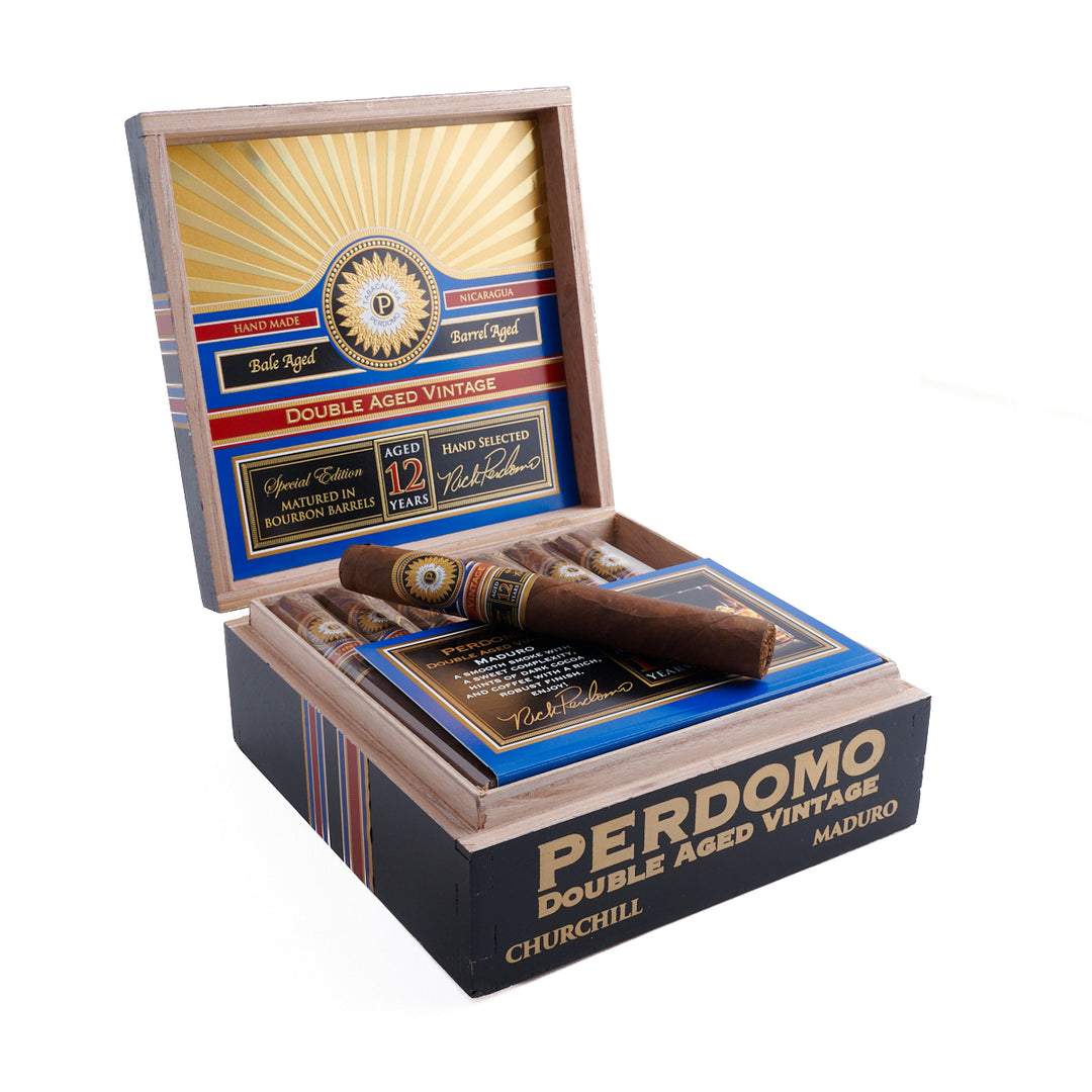 Perdomo Double Aged 12 Year Vintage Maduro Churchill