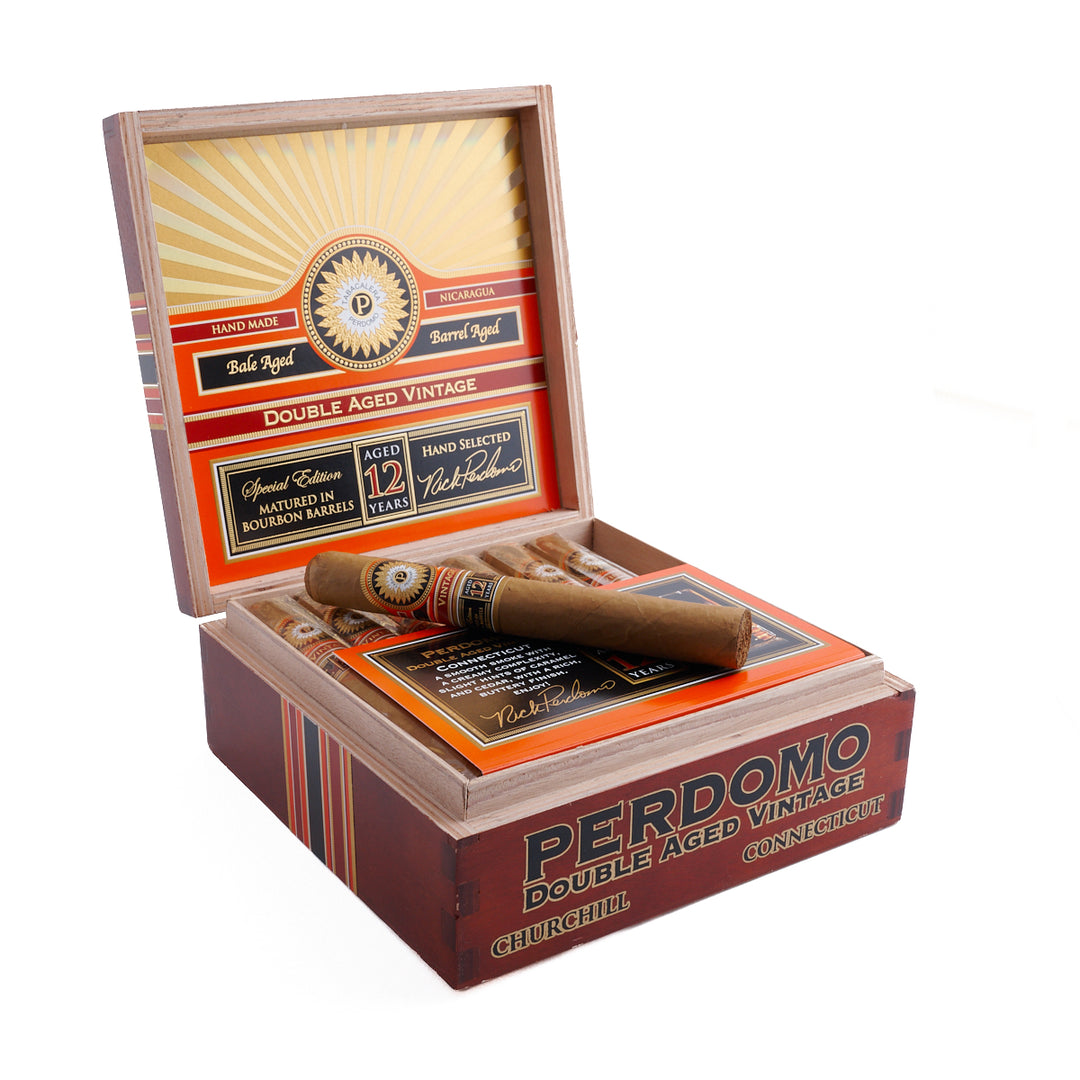 Perdomo Double Aged 12 Year Vintage Connecticut Churchill