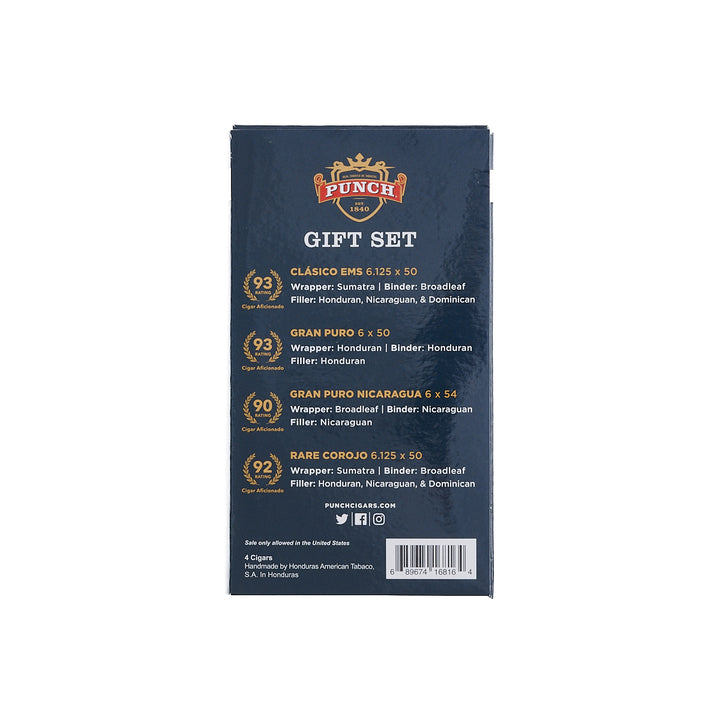 Punch Holiday Toro Sampler