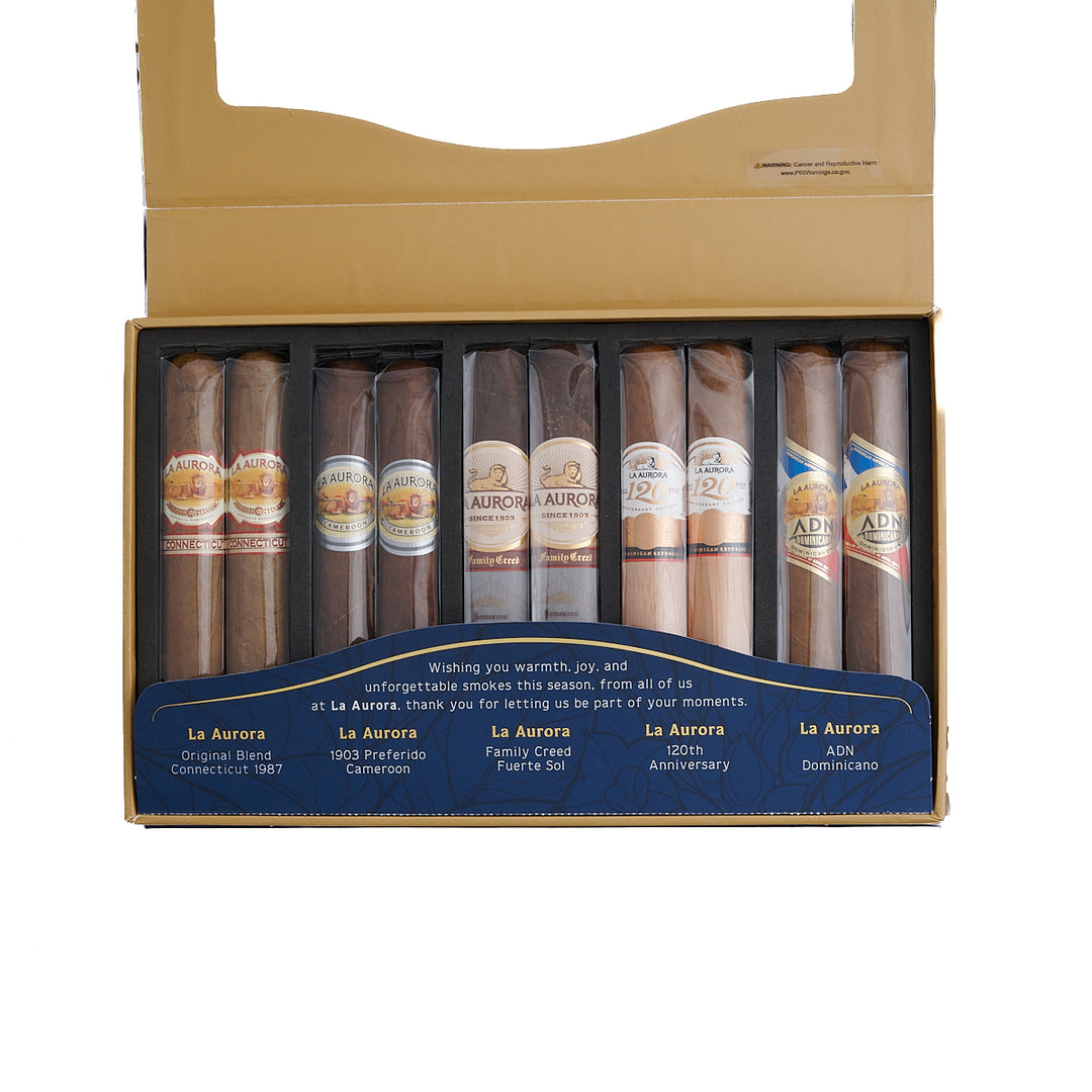 La Aurora Dominican Holiday Toro Sampler