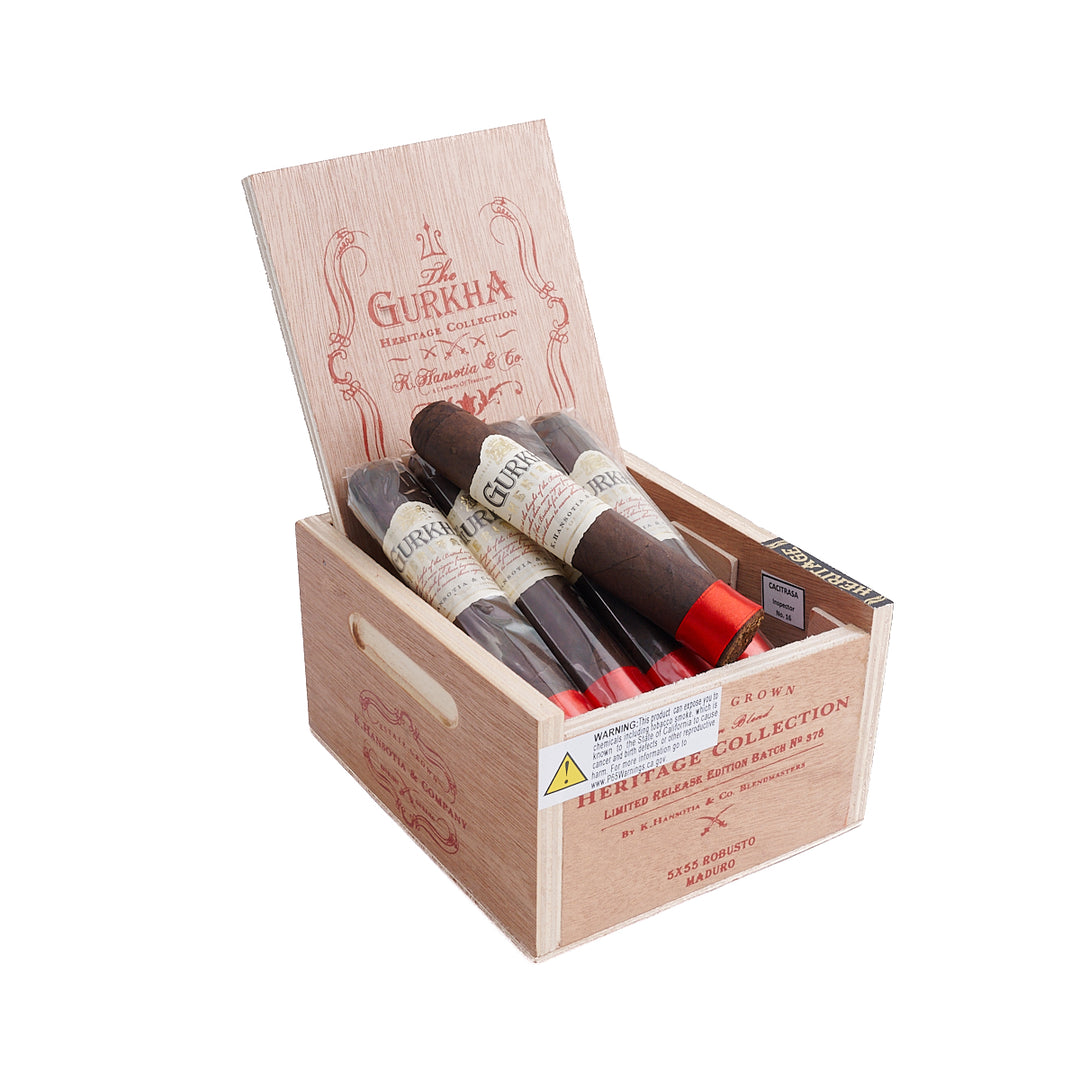 Gurkha Heritage Maduro Robusto