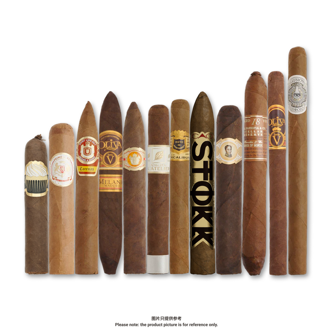 70Cigars Aficionado's Collection 15ct Sampler of All Sizes #8