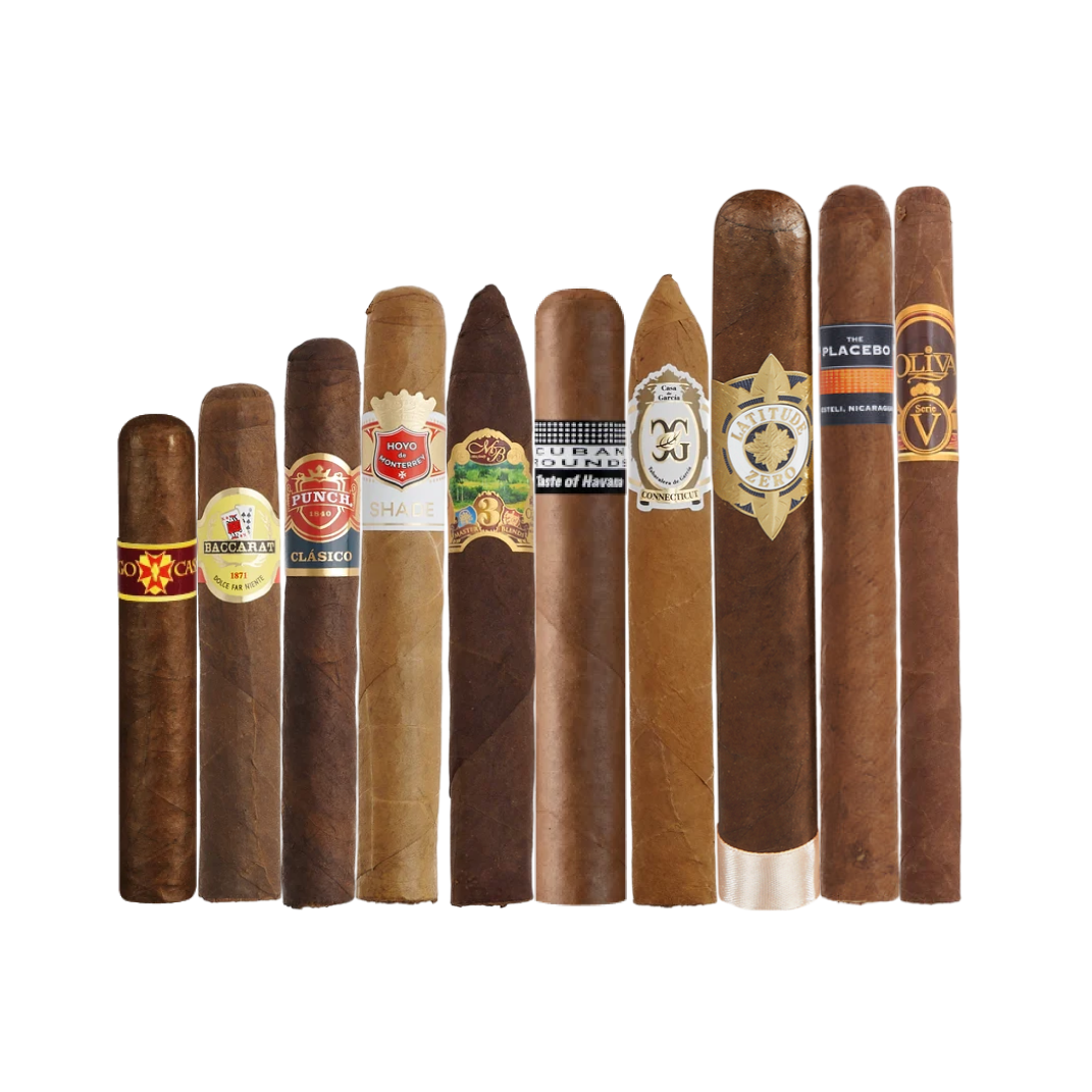 70Cigars 10ct Sampler of All Sizes for Newbies #19