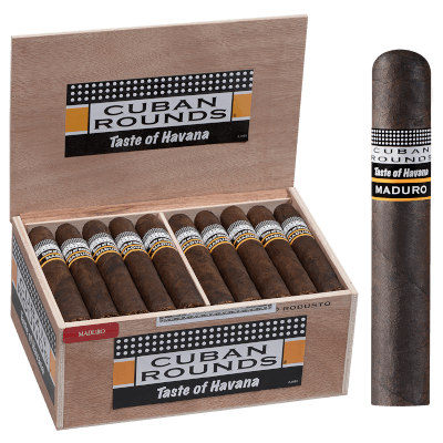 Cuban Rounds Robusto Maduro Box