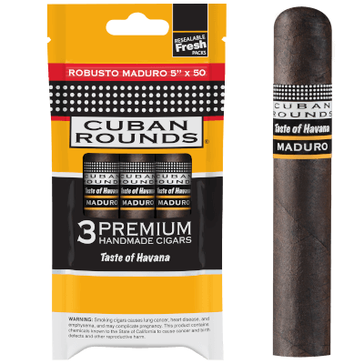 Cuban Rounds Robusto Maduro