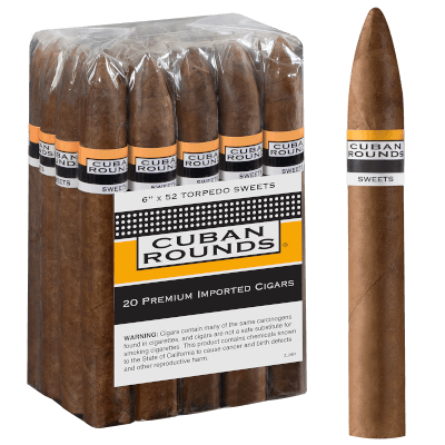 Cuban Rounds Torpedo Sweets
