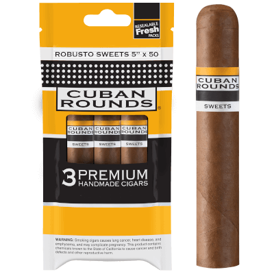 Cuban Rounds Robusto Sweets Fresh Pack
