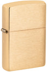 Zippo Reg Br Fin Brass Wo/Solid Brass