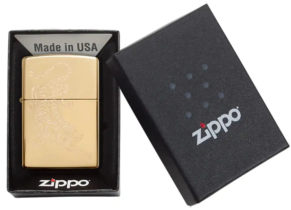 Zippo Tattoo Tiger Design - Image 2