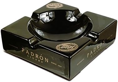 Padron Black Ceramic Ashtray